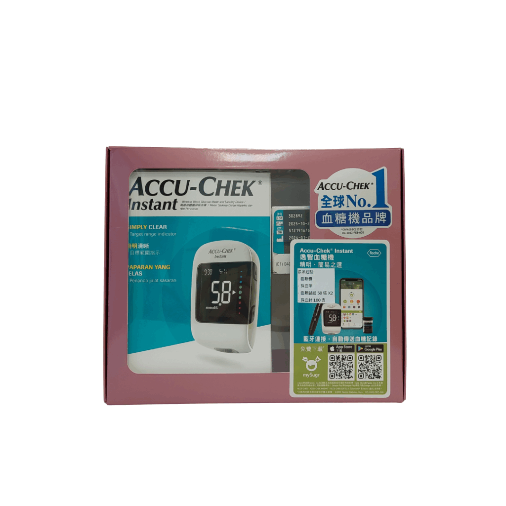 Accu-Chek Instant 羅氏逸智血糖機套裝 (優惠套裝) (原廠行貨)