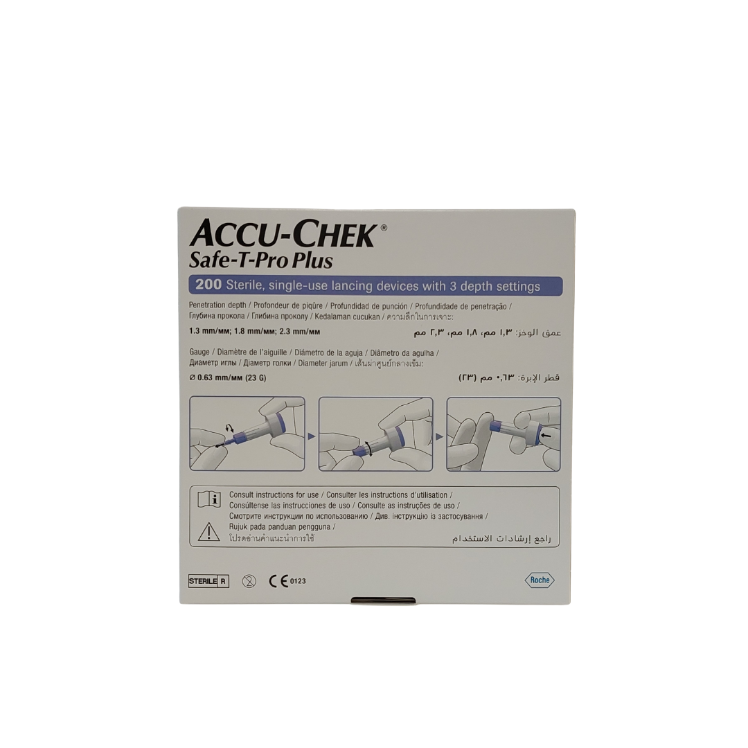 Accu-Chek Safe-T-Pro Plus (200粒)
