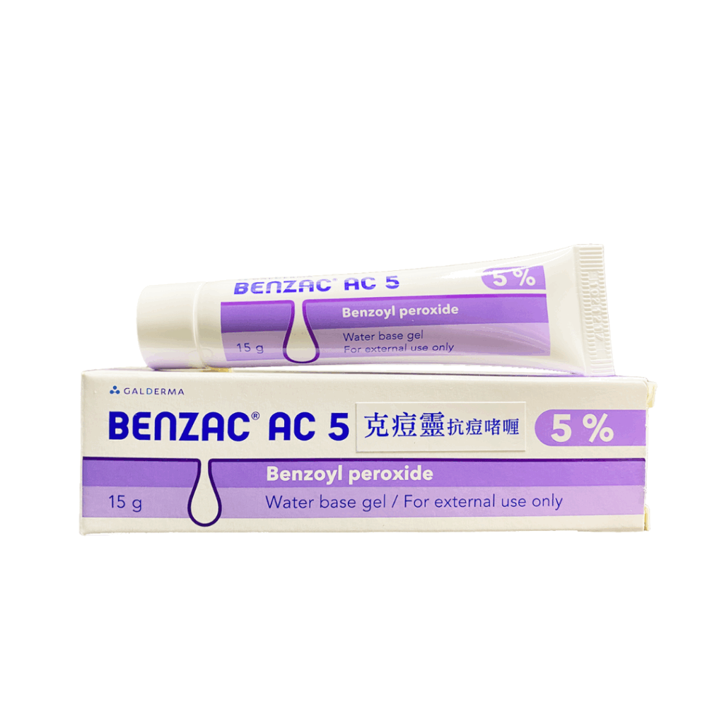 Benzac AC 5% 克痘靈抗痘啫喱 (15g) (HK-38990)