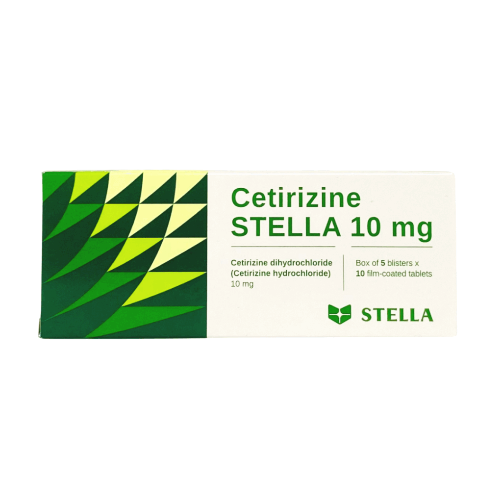 Cetirizine (Stella) 10mg Tab 抗敏藥 (HK-67143) (10粒)