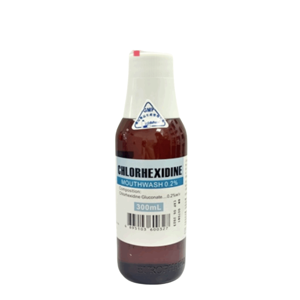 Chlorhexidine 0.2% Mouthwash 氯己定殺菌漱口水 (300mL)