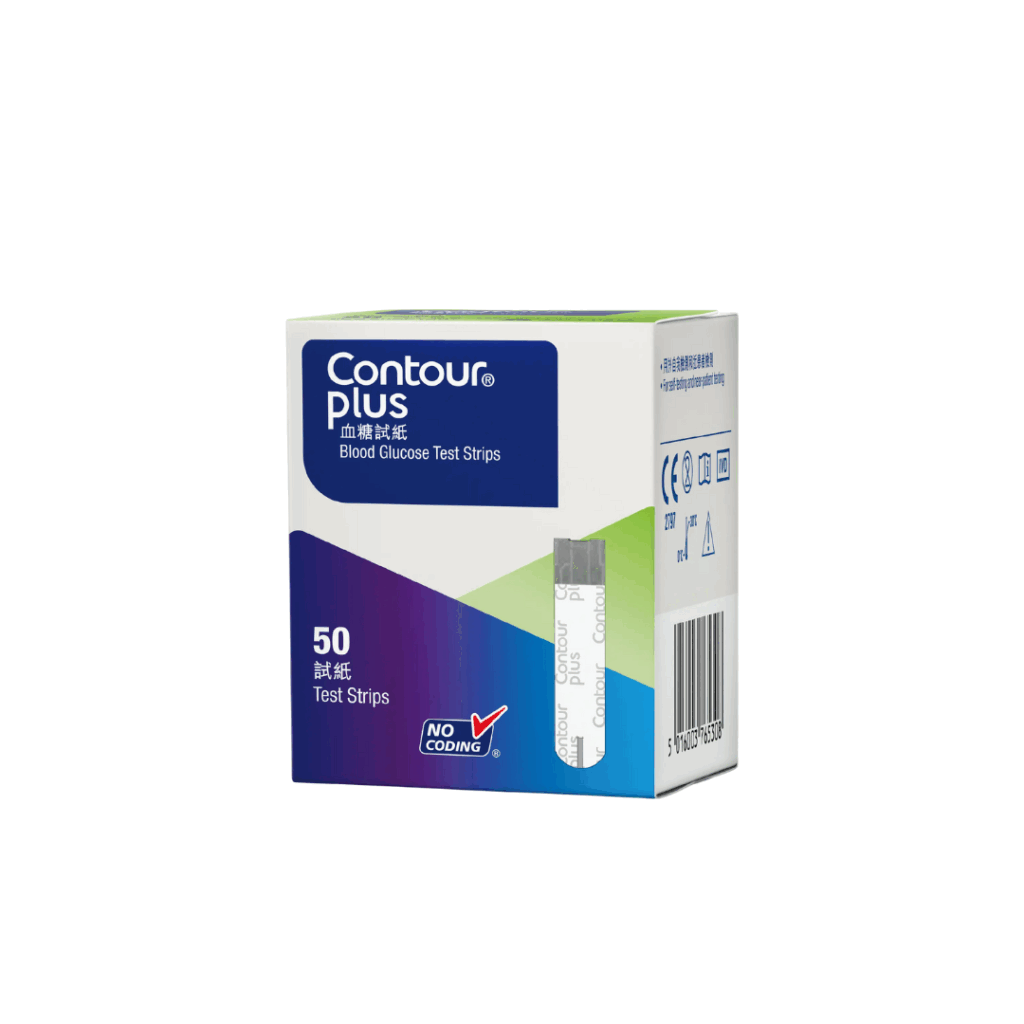 Contour Plus 血糖測試紙 (50張)