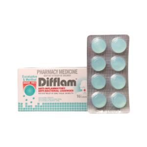 Difflam Anti-Inflammatory & Anti-Bacterial Lozenges (Eucalyptus & Menthol) (HK-57353)