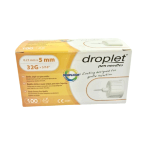 Droplet 5mm 胰島素針頭 (100針)