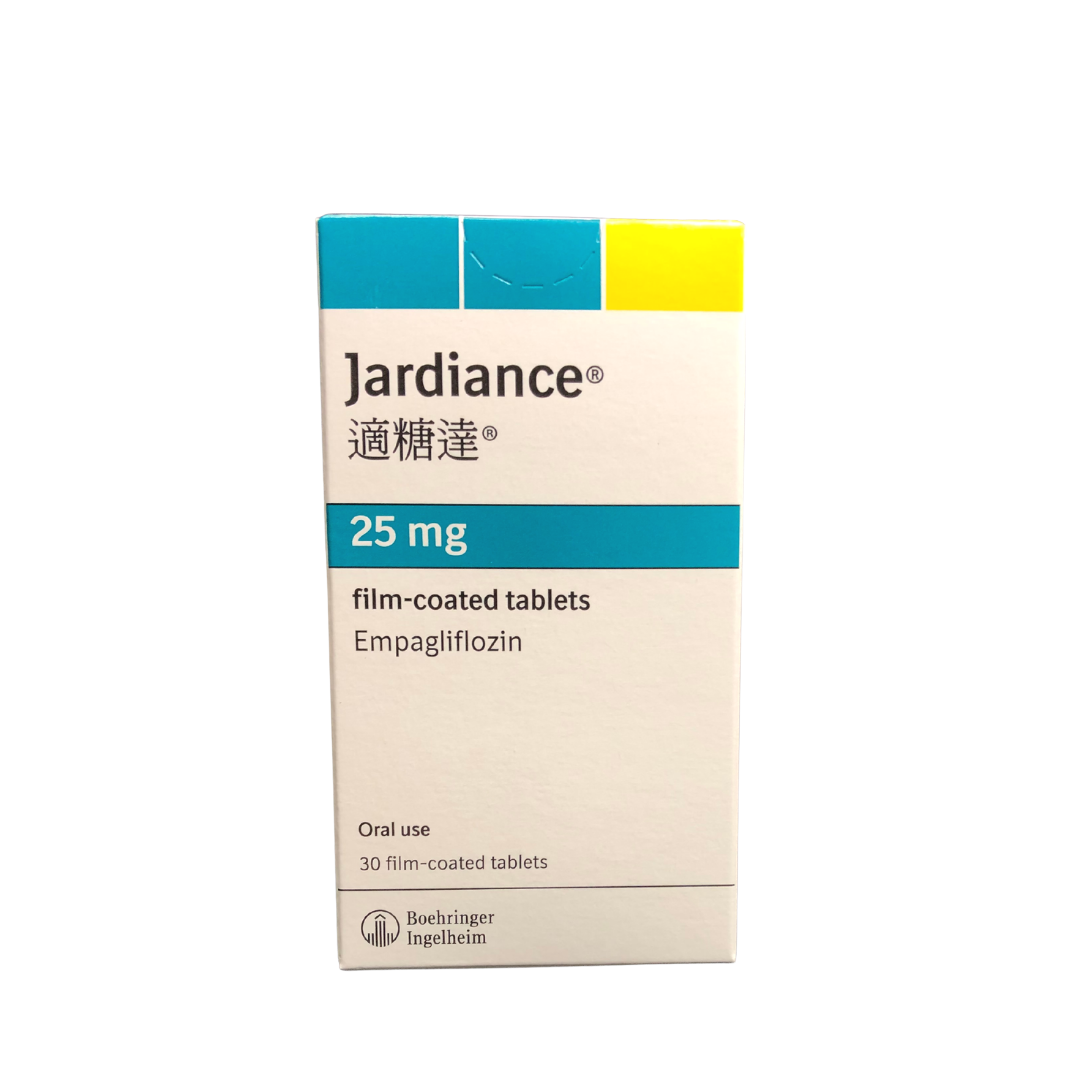 Empaglifozin (Jardiance) 25mg Tab 適糖達 (HK-64096)