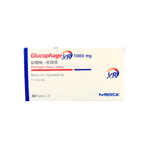 Glucophage XR (Metformin) 1000mg Tab (HK-60306)