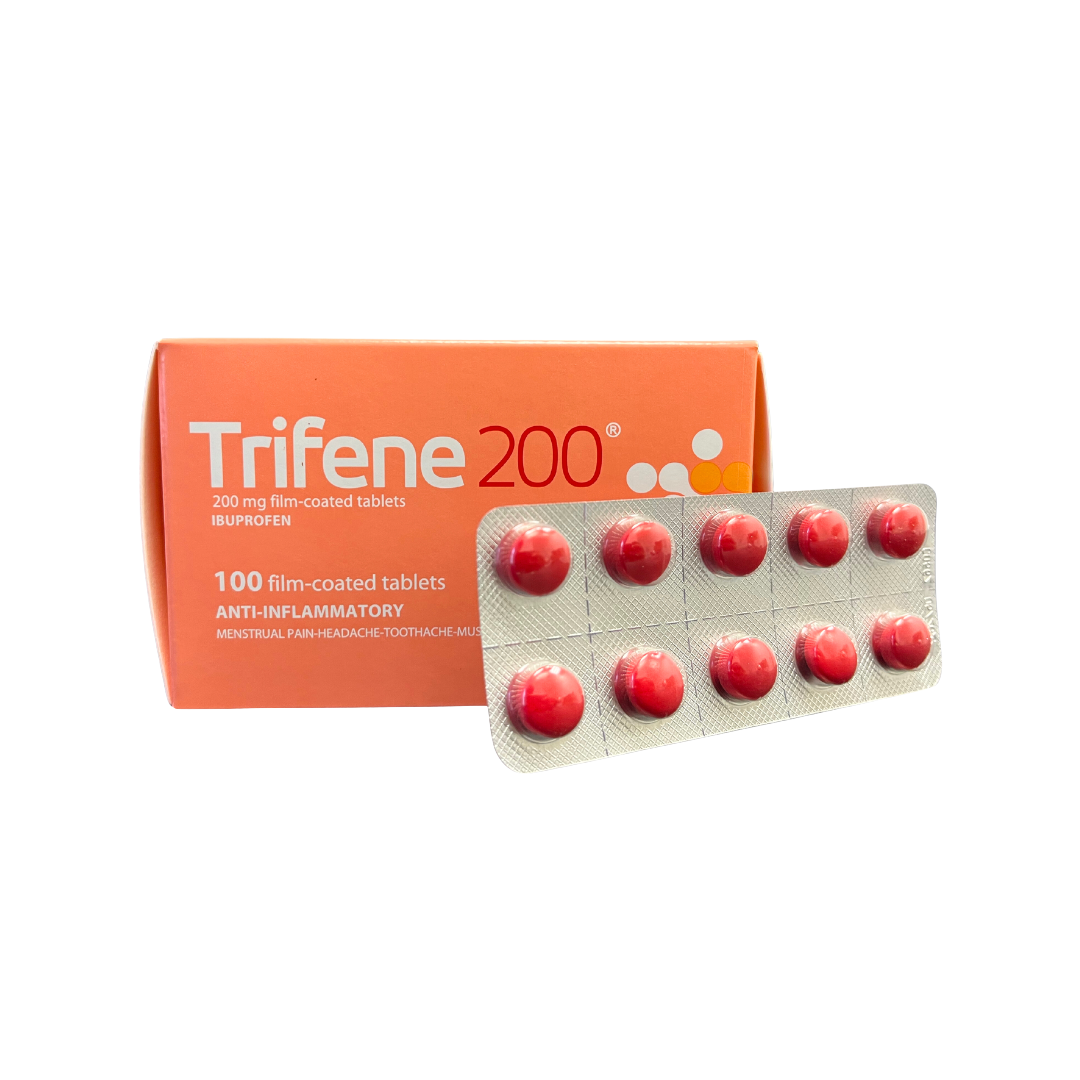 Ibuprofen (Trifene) 200mg Tab 消炎止痛藥 (HK-63476) (10粒)