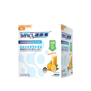 Oral Impact 速癒素癌症治療專用營養品 粉裝 (橙味 減糖配方) (6盒,1盒10包)