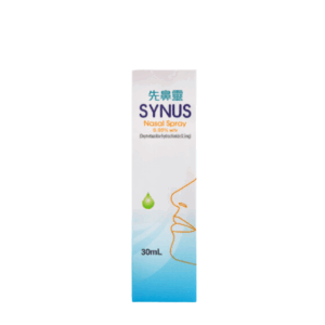 Oxymetazoline (Synus) 0.05% Nasal Spray (HK-66390) (30mL)