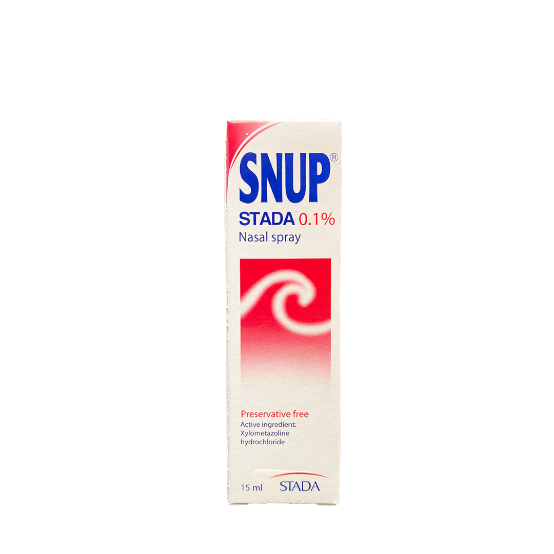 Xylometazoline (Snup) 0.1% Nasal Spray 通鼻塞噴鼻劑 (HK-62832) (15mL)